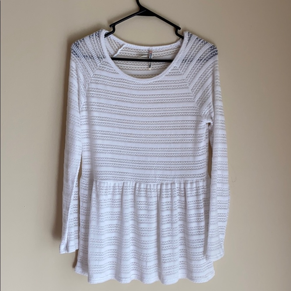 White sweater